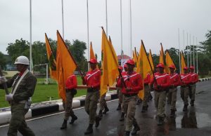 Bupati Sumbawa Telah Melepas Pataka Lambang Kabupaten Sumbawa