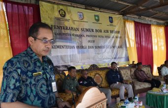 Bupati Sampaikan Terima Kasih Atas Bantuan Sumur Bor