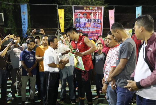 Turnamen Bola Voli Tiga Pilar Cup Sukses, Bupati Apresiasi Penyelenggara