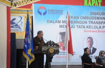 WABUB SUMBAWA : PUBLIK HARUS TERPENUHI HAKNYA AKAN INFORMASI PUBLIK
