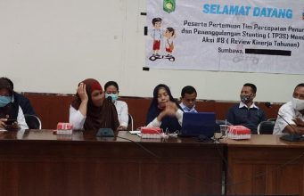 Pemda Sumbawa Review dan Evaluasi Penanganan Stunting 2020