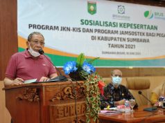 Bupati Sumbawa Buka Sosialisasi Program JKN-KIS dan Jamsostek bagi Pegawain Non ASN