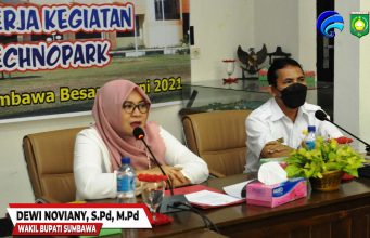 Wabup Sumbawa Hadiri Serah Terima Direktur Sumbawa Technopark
