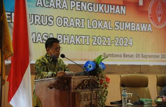 Pengurus ORARI Orlok Sumbawa 2021-2024 Resmi Dikukuhkan