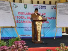 Deklarasi 5 Pilar Kecamatan Sumbawa Sebagai Kecamatan STBM
