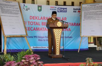 Deklarasi 5 Pilar Kecamatan Sumbawa Sebagai Kecamatan STBM