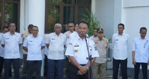 APEL PAGI PERDANA, Pjs. BUPATI SUMBAWA INGATKAN NETRALITAS ASN PILKADA 2024