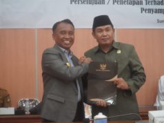 DPRD TETAPKAN 5 RANPERDA MENJADI PERDA KABUPATEN SUMBAWA