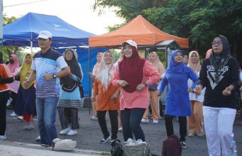 PERINGATI HARI IBU, DINAS P2KBP3A HARAPKAN IBU-IBU SEMAKIN SEHAT DAN SEMANGAT MELALUI SENAM SEHAT