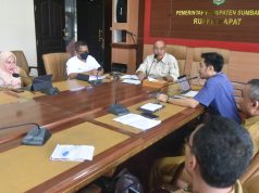 ASISTEN 3 PIMPIN RAPAT PERSIAPAN KEDATANGAN MENTERI KKP DAN WAMEN PKP DI KABUPATEN SUMBAWA