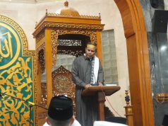 BUPATI : MASJID AGUNG NURUL HUDA SEBAGAI MASJID KESATUAN DAN CONTOH DI KABUPATEN SUMBAWA