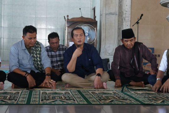 RANGKAIAN SAFARI RAMADHAN 1446 H, GUBERNUR NTB BERDIALOG DENGAN PARA KEPALA SEKOLAH DI SMK 1 LUNYUK