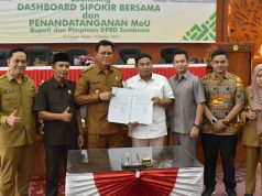 PERBAIKI TATA KELOLA POKIR DPRD, BUPATI LUNCURKAN DASHBOARD SIPOKIR BERSAMA