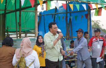 BUPATI BUKA PERTANDINGAN SEPAK BOLA MINI KADES CUP TATEDE KECAMATAN LOPOK
