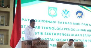 Demi Anak Sehat dan Lingkungan Bersih, Bupati Jarot Dorong Standar Sanitasi Program MBG yang Lebih Bagus dan Modern
