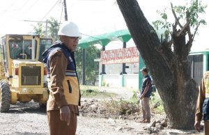 Perbaikan Jalan Strategis di Depan RSUD Sering, Bupati Apresiasi Dukungan Pemprov NTB