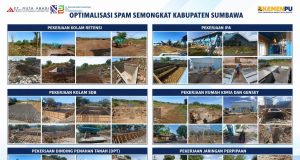 Optimalisasi SPAM Semongkat Kabupaten Sumbawa Terus Berjalan untuk Tingkatkan Layanan Air Minum