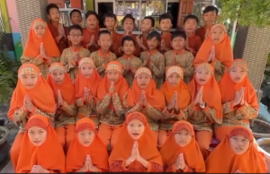 Ucapan HUT RI ke 81 Oleh Siswa Siswi SDN 1 Sumbawa Besar